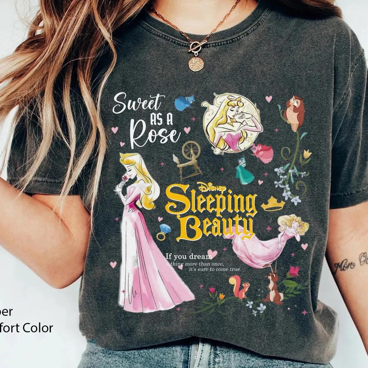 Aurora Princess Sleeping Beauty Quotes Shirt 1