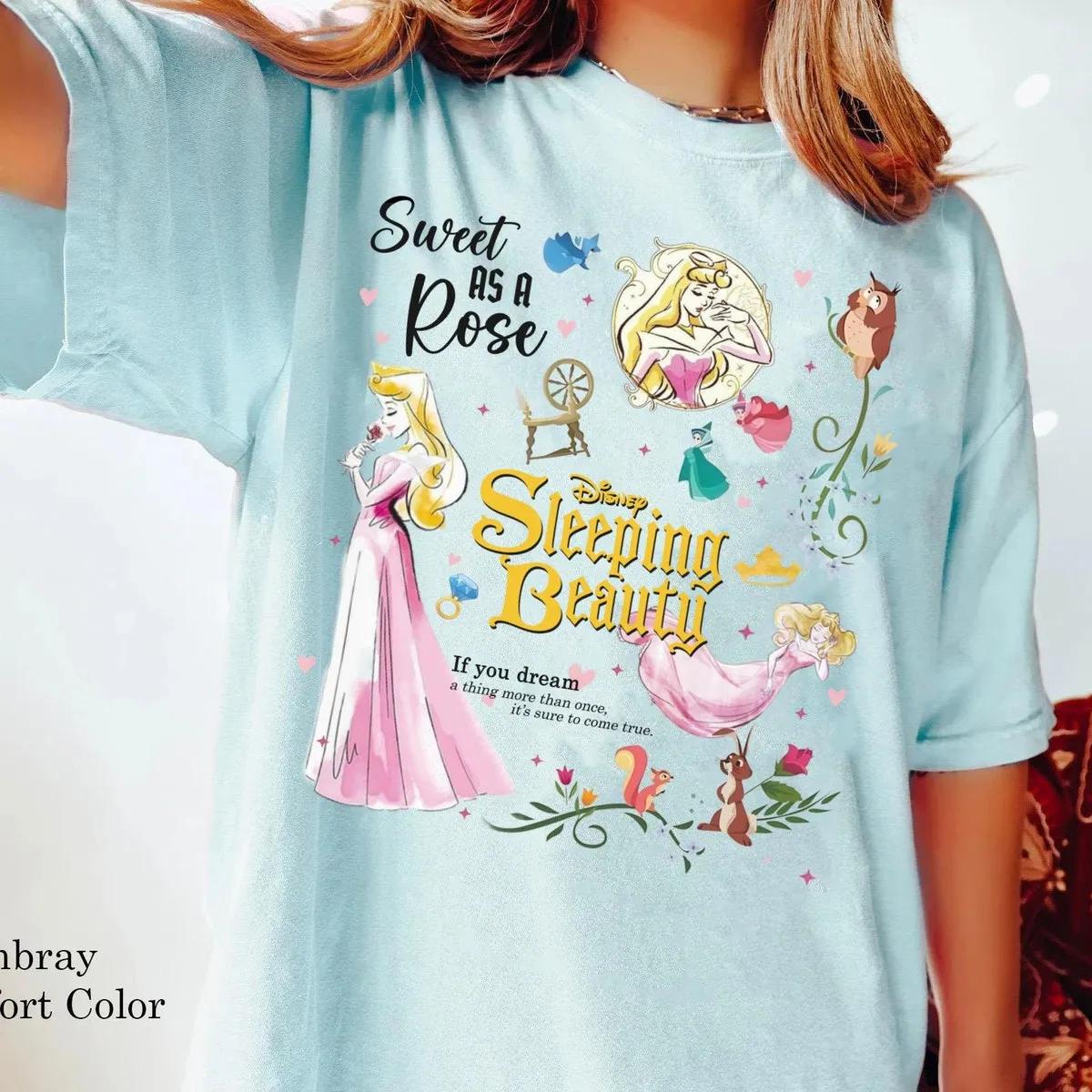 Aurora Princess Sleeping Beauty Quotes Shirt 4