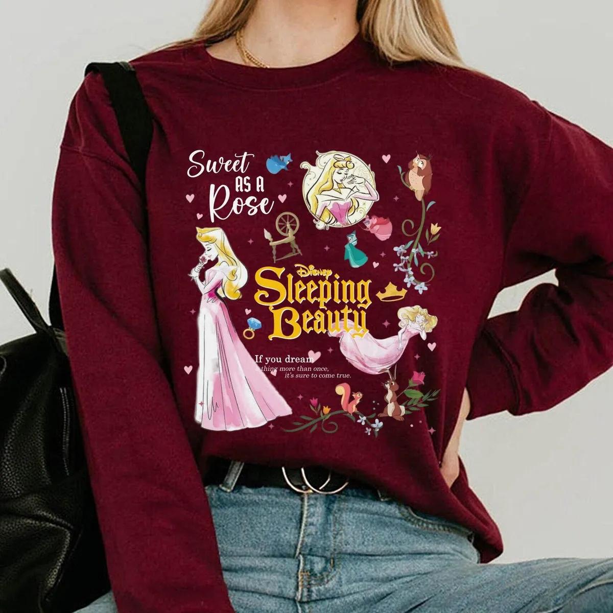 Aurora Princess Sleeping Beauty Quotes Shirt 5