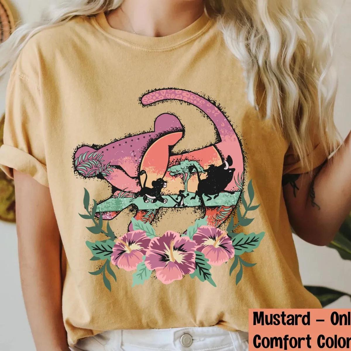 Baby Simba Hakuna Matata Floral Flower Shirt 3