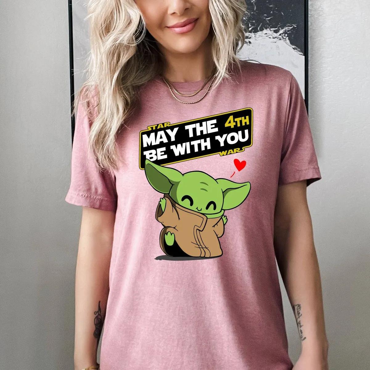 Baby Yoda Shirt Star Wars Disney Tee 3 1