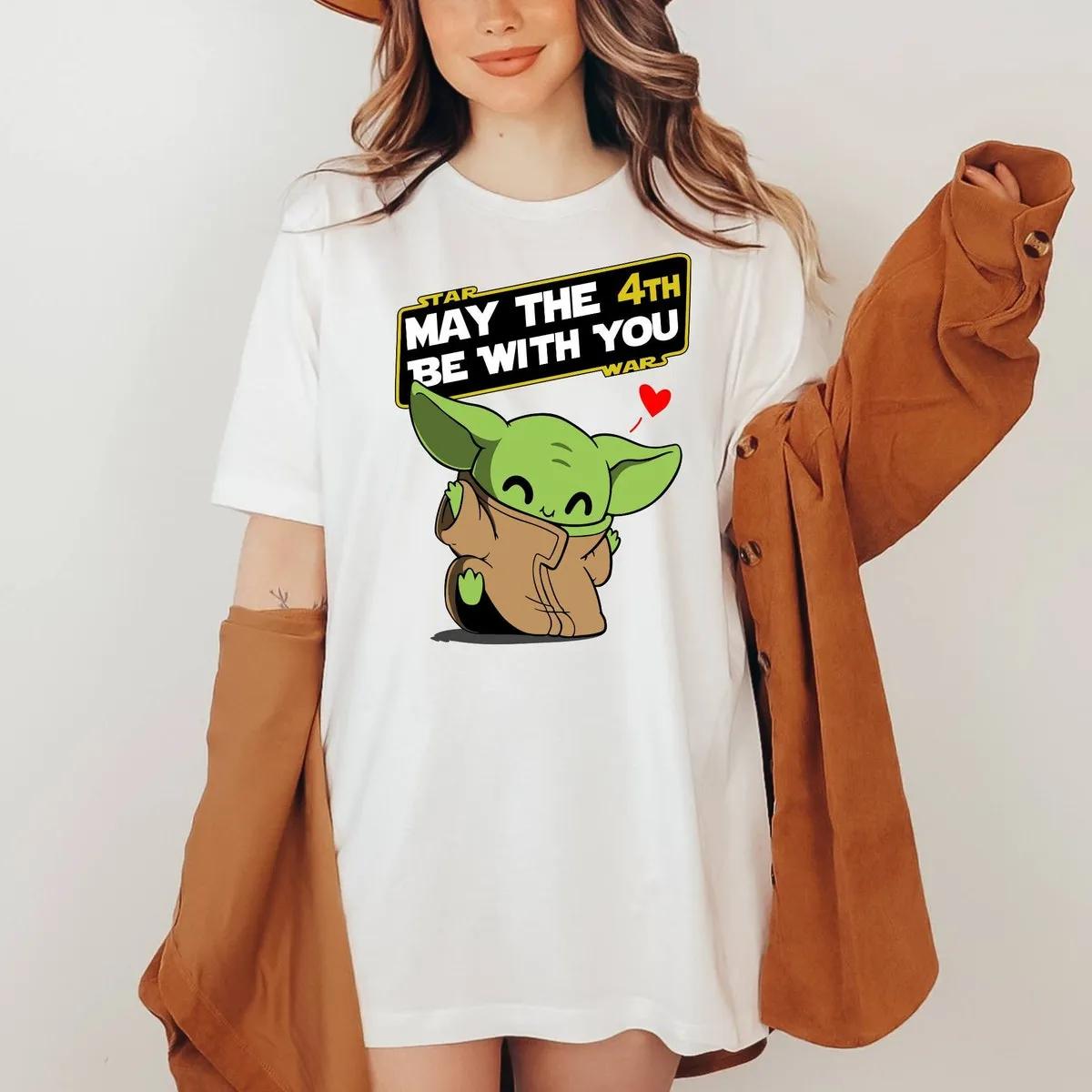 Baby Yoda Shirt Star Wars Disney Tee 4 1