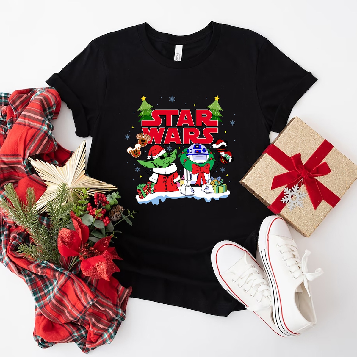 Baby Yoda Star Wars Christmas Shirt 1