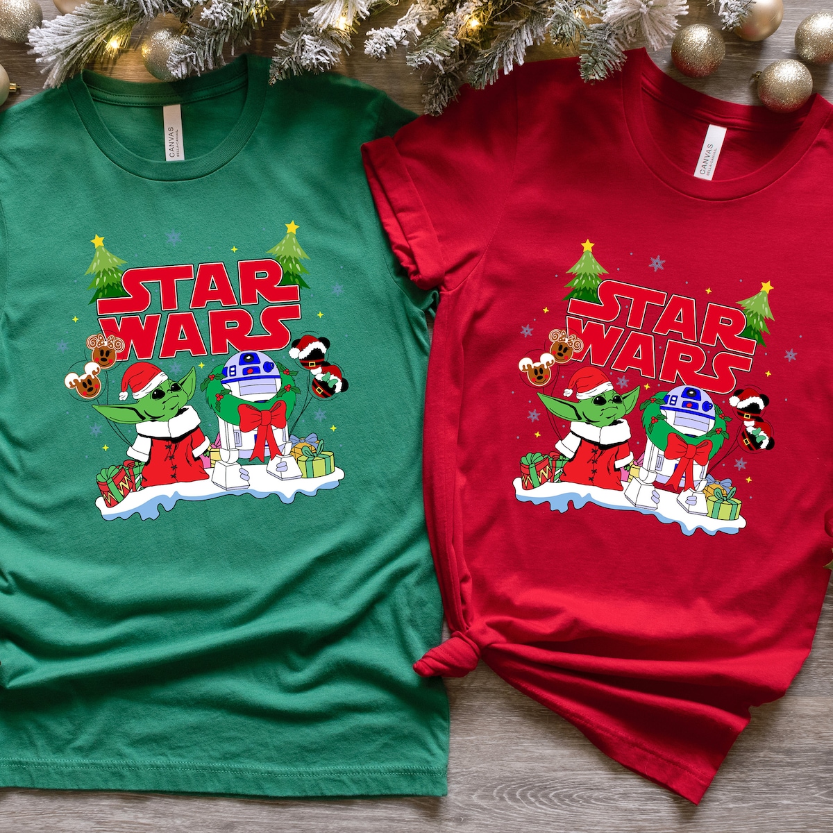 Baby Yoda Star Wars Christmas Shirt 2