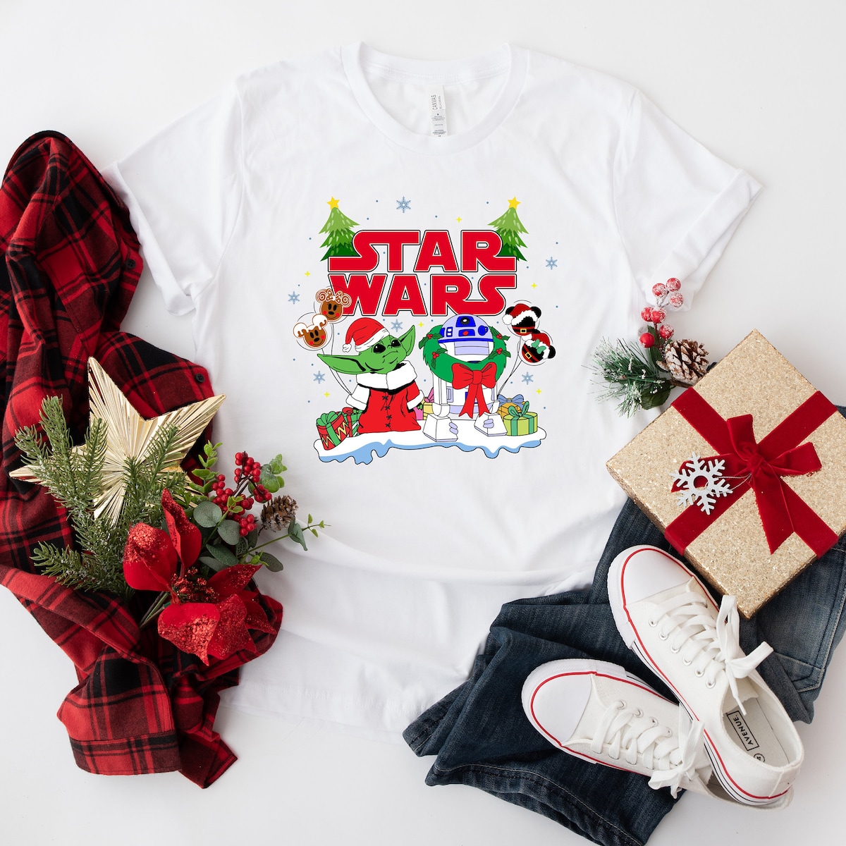 Baby Yoda Star Wars Christmas Shirt 3