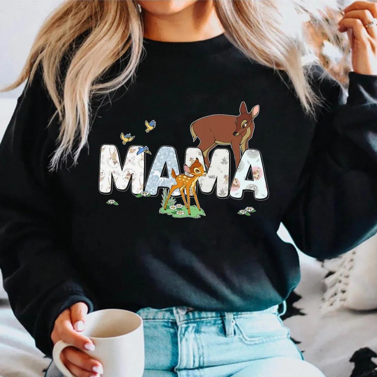 Bambi And Mother Mama Shirt 1