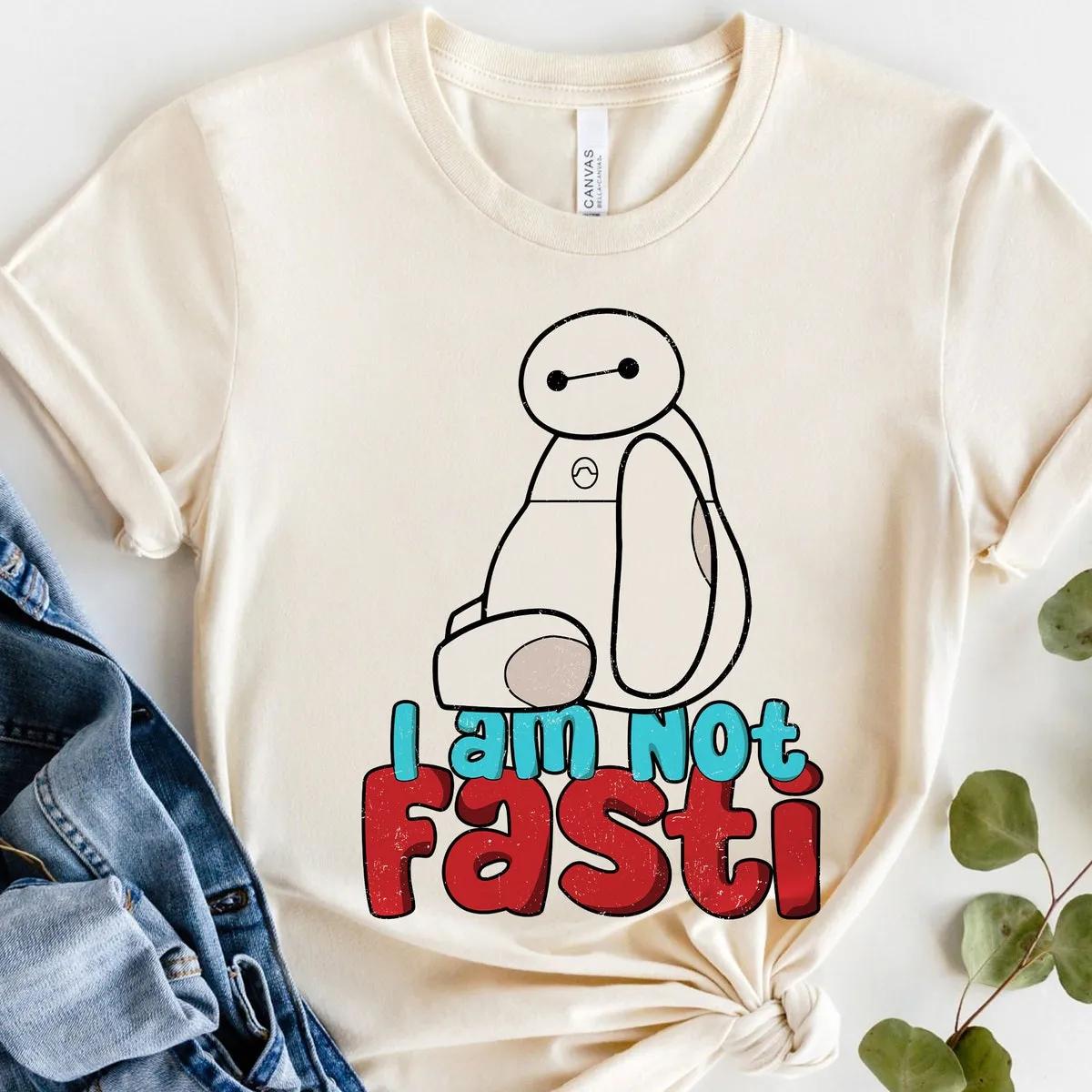 Baymax Big Hero 6 Disney Shirt I Am Not Fast Tee 1 1