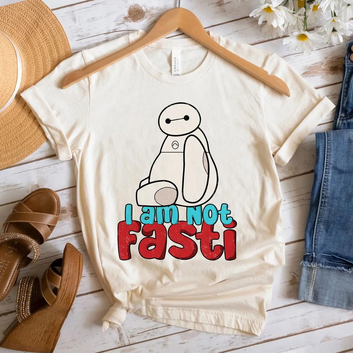 Baymax Big Hero 6 Disney Shirt I Am Not Fast Tee 3 1