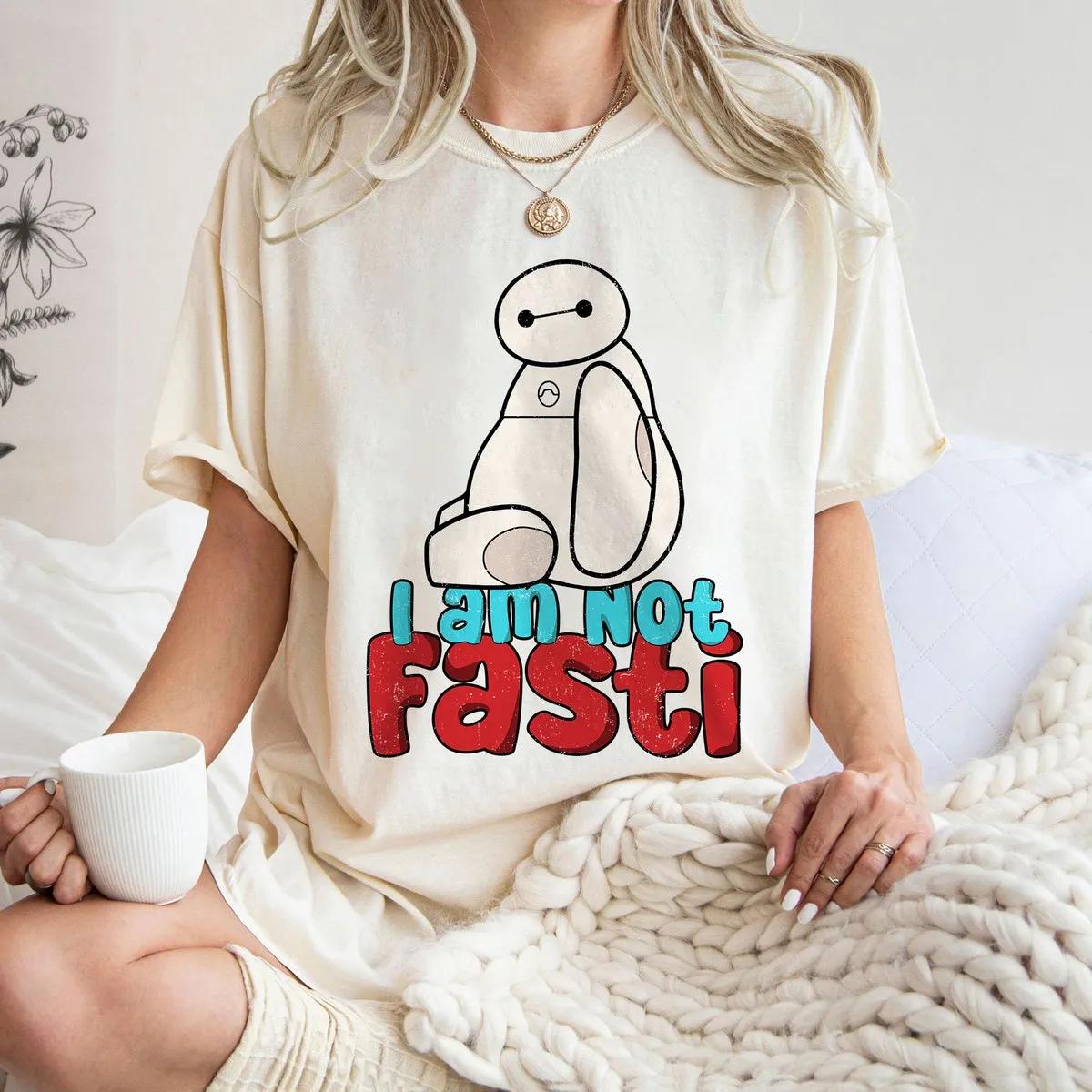 Baymax Big Hero 6 Disney Shirt I Am Not Fast Tee 4 1