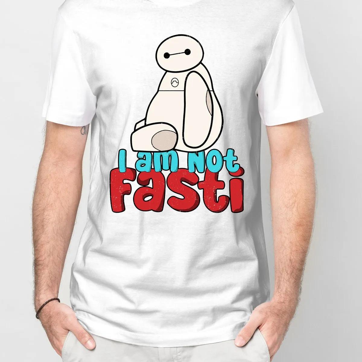 Baymax Big Hero 6 Disney Shirt I Am Not Fast Tee 5 1