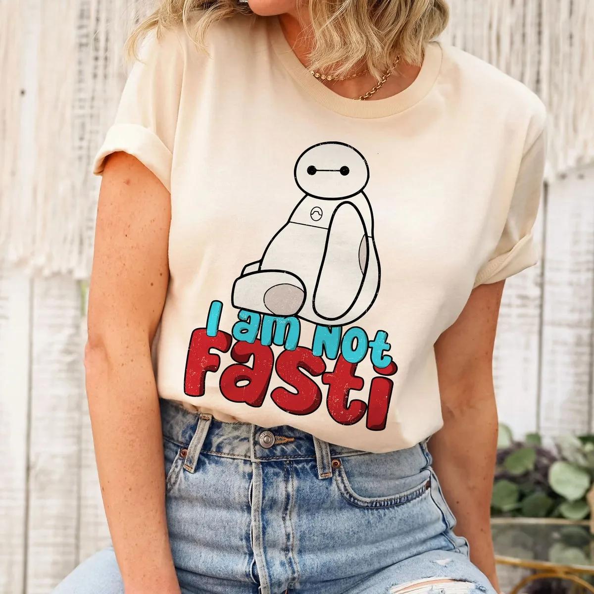 Baymax Big Hero 6 Disney Shirt I Am Not Fast Tee 6 1