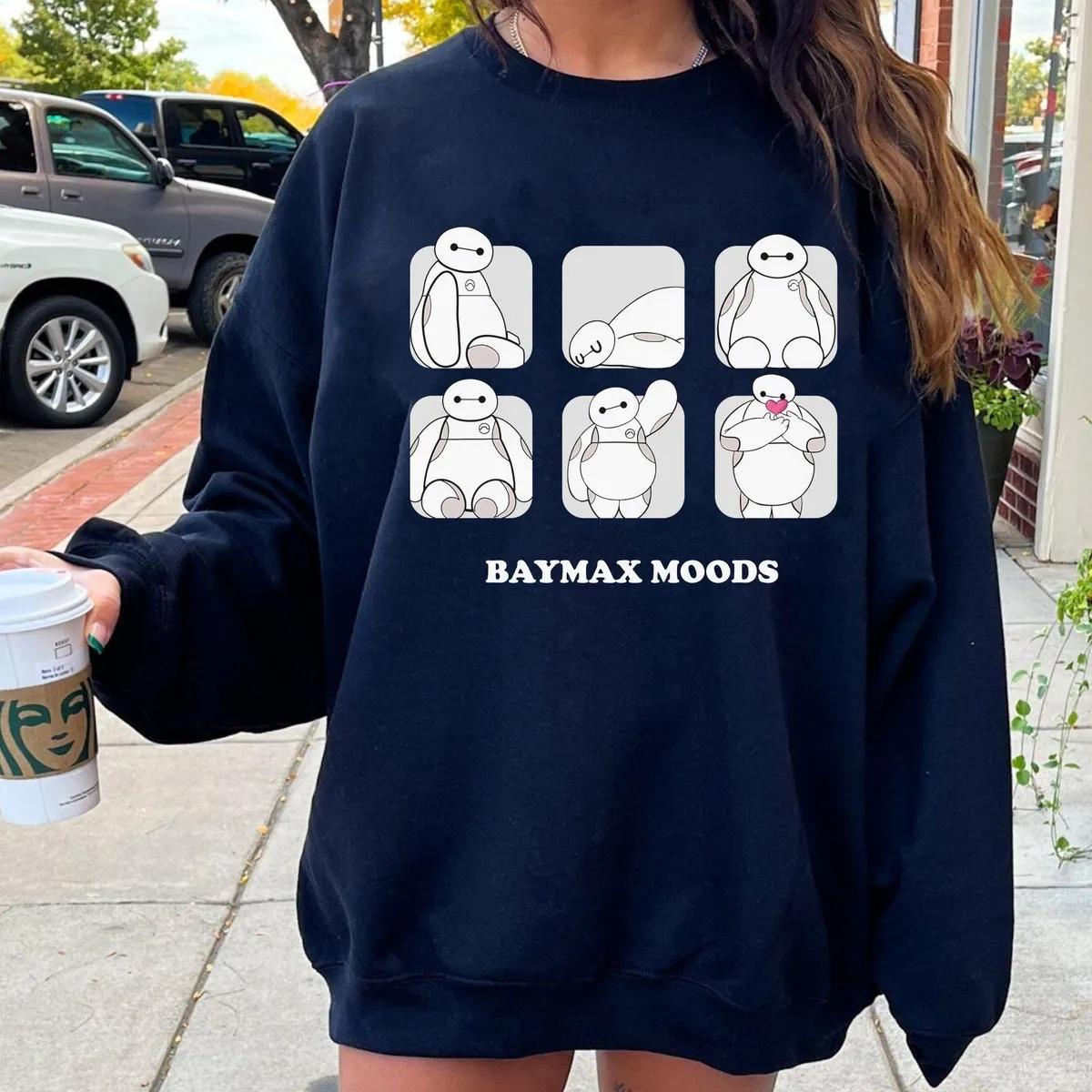 Baymax Moods Shirt Big Hero 6 Emotions Shirt 3