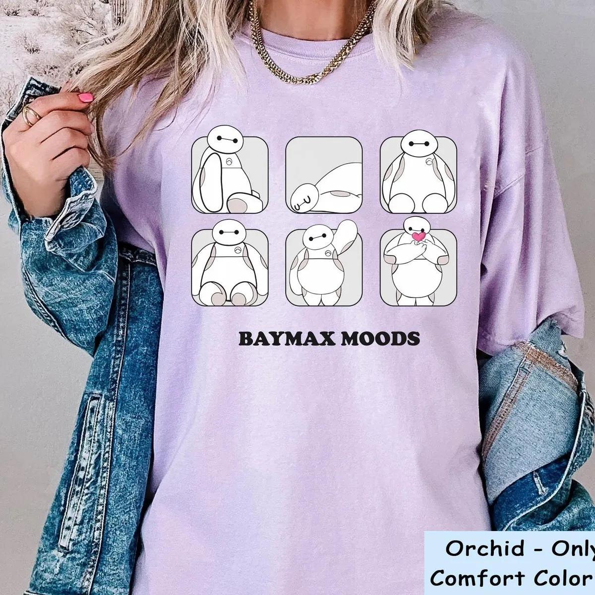 Baymax Moods Shirt Big Hero 6 Emotions Shirt 4