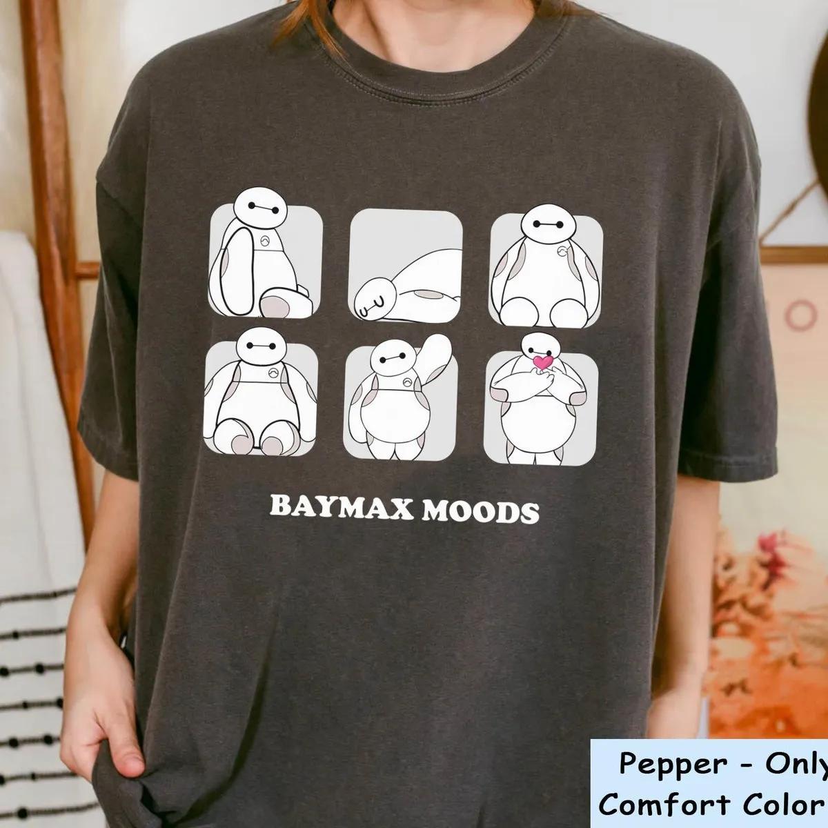 Baymax Moods Shirt Big Hero 6 Emotions Shirt 6