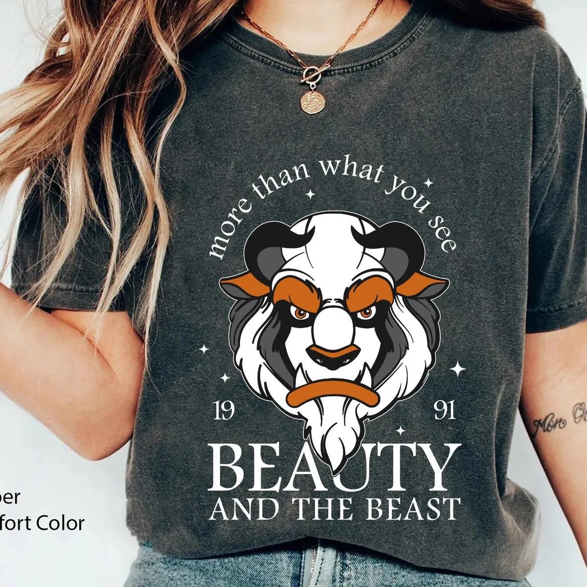 Beauty And The Beast More Than What You See 1991 Shirt 3