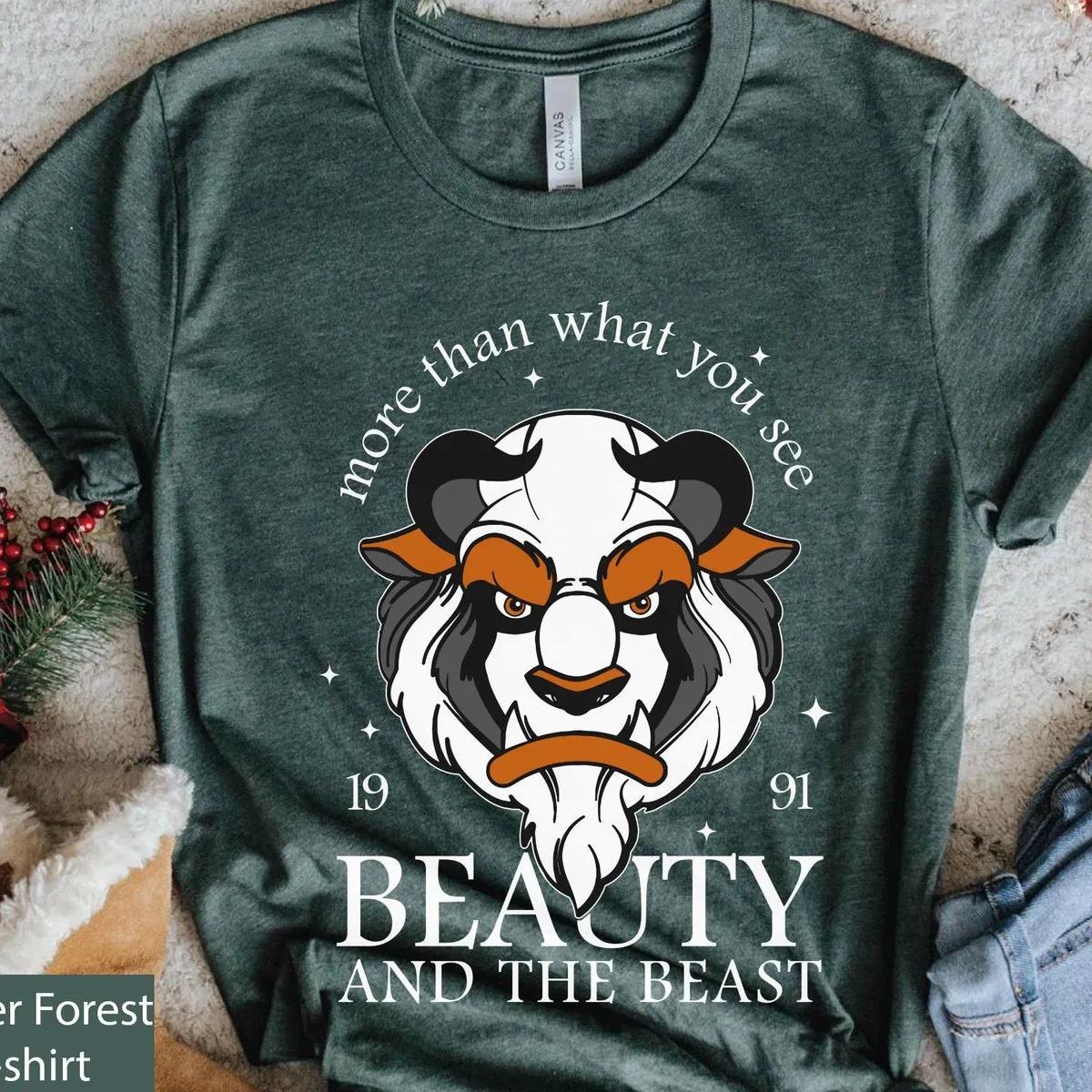 Beauty And The Beast More Than What You See 1991 Shirt 5