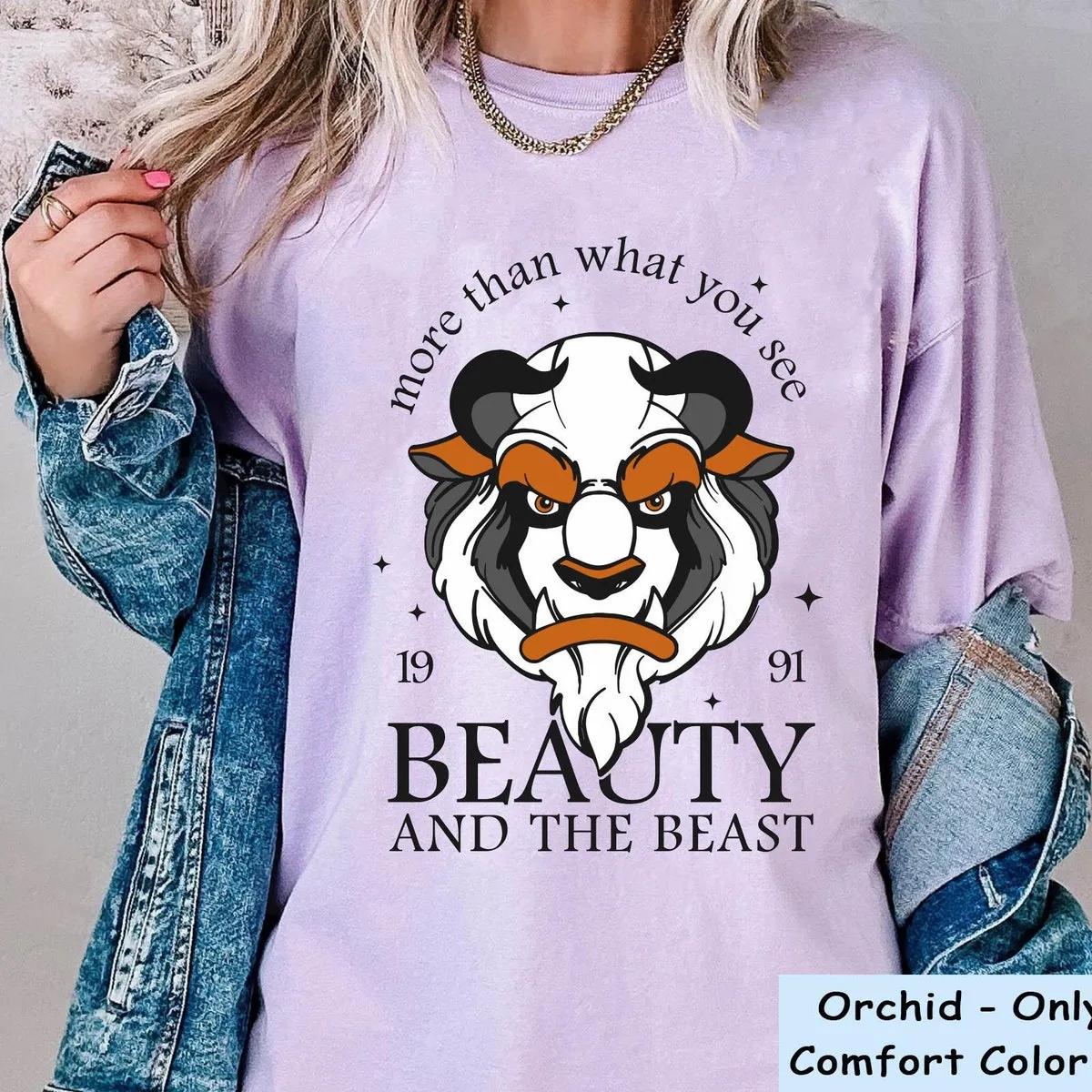 Beauty And The Beast More Than What You See 1991 Shirt 6