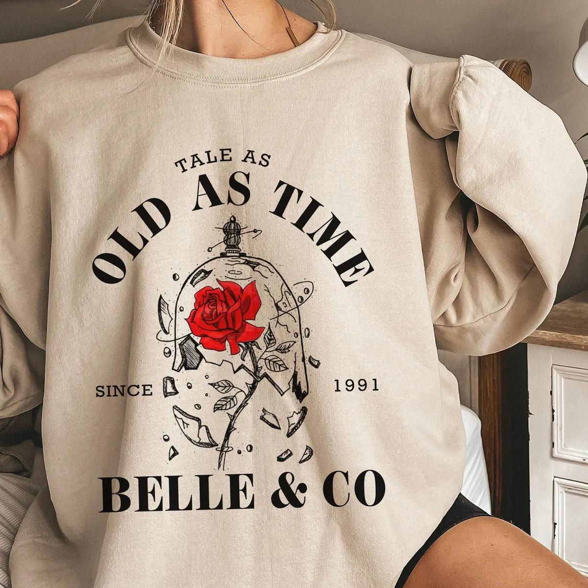 Beauty And The Beast Tale As Old As Time 1991 Belle DisneyShirt 4 1