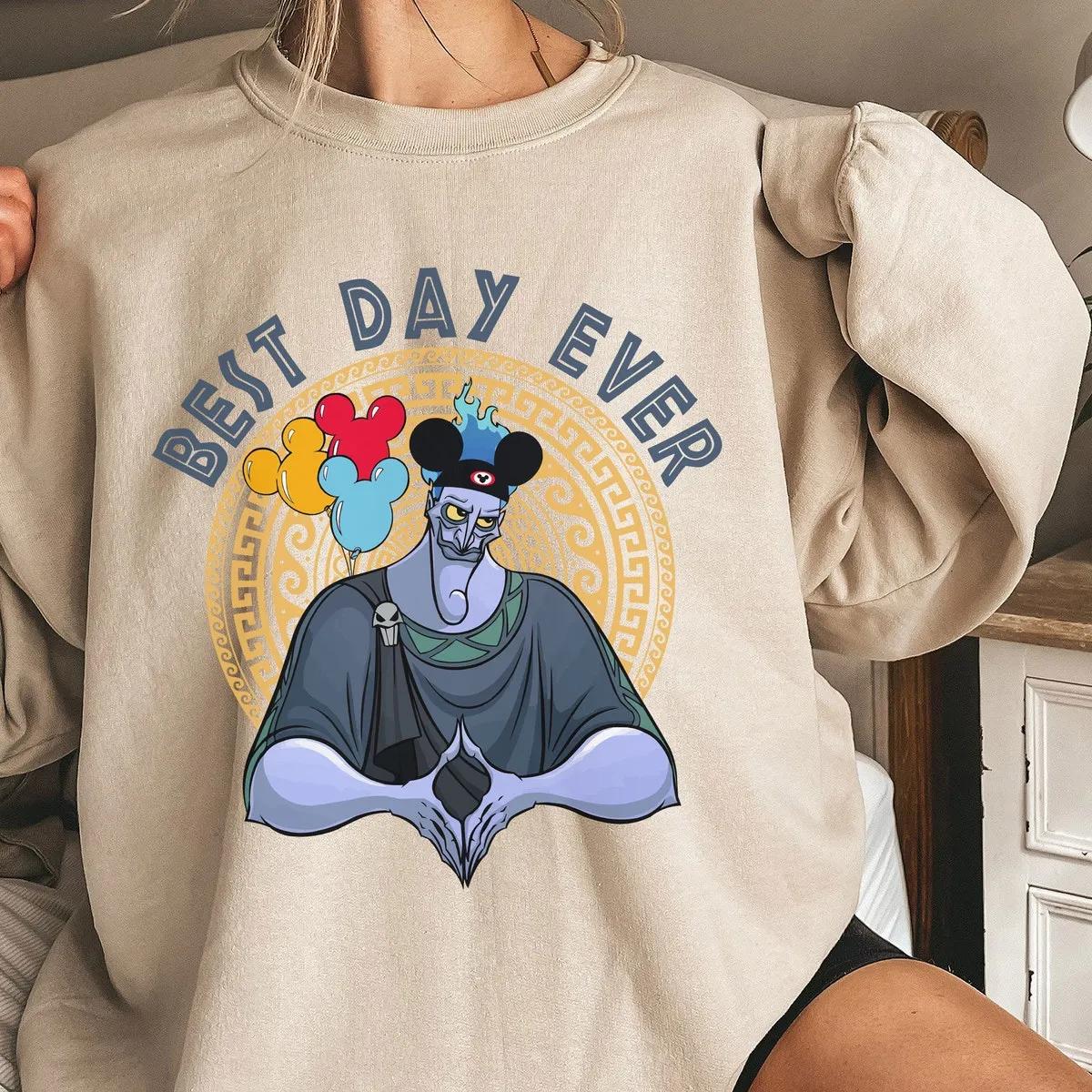 Best Day Ever Hades Wears Mickey Ears With Balloons Shirt 3