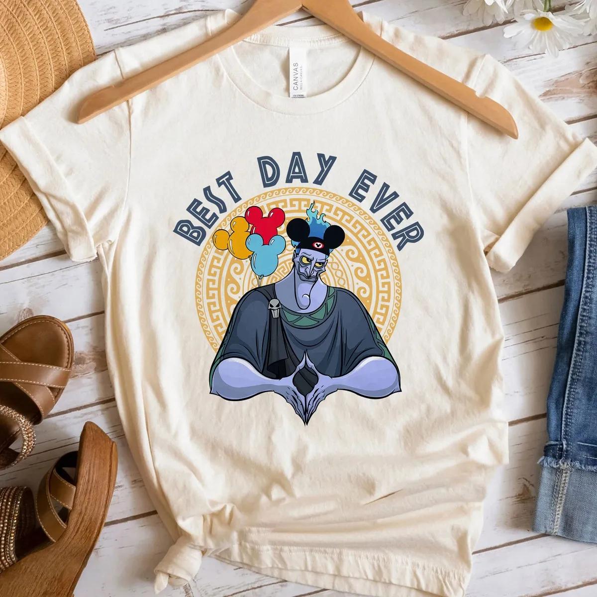 Best Day Ever Hades Wears Mickey Ears With Balloons Shirt 4