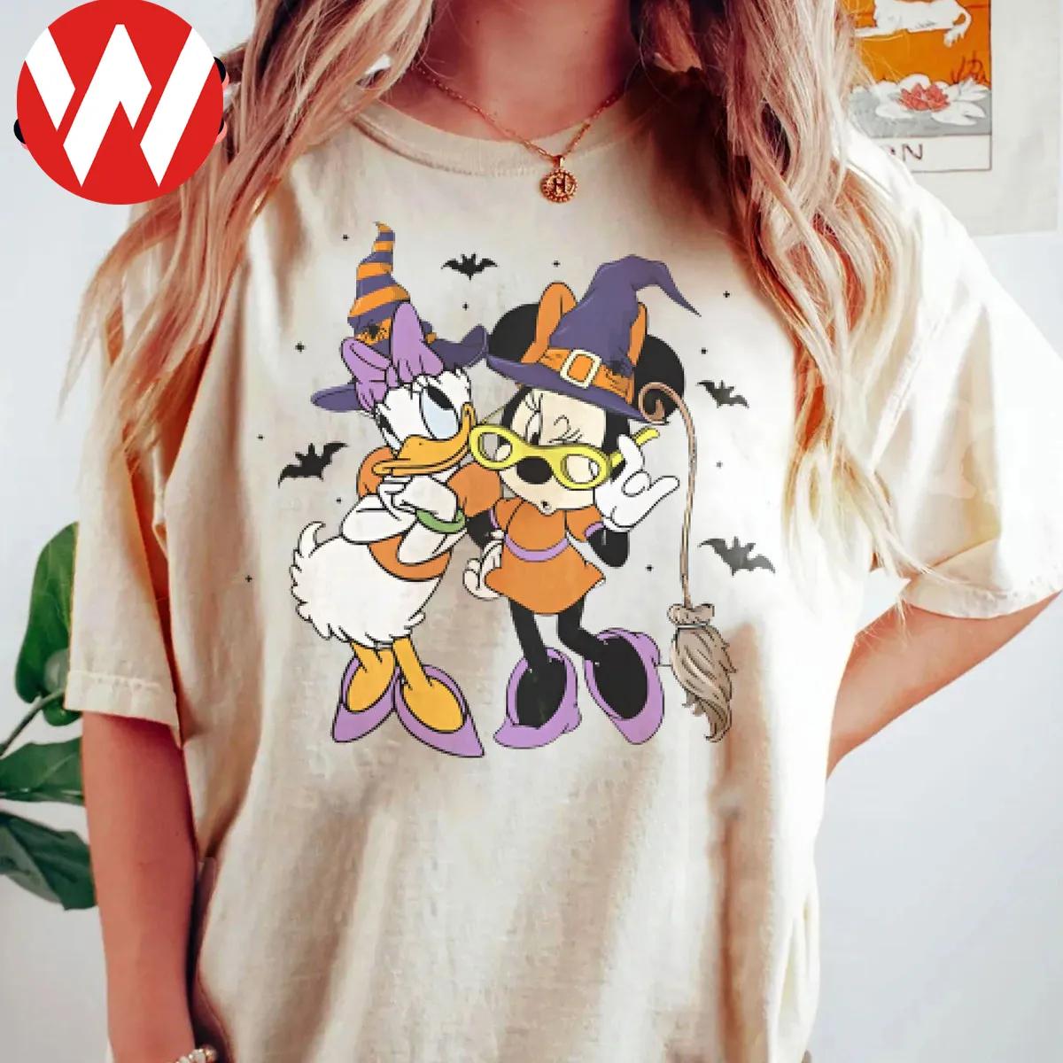 Bestie Friends Minnie Daisy Disney Halloween Shirt 3