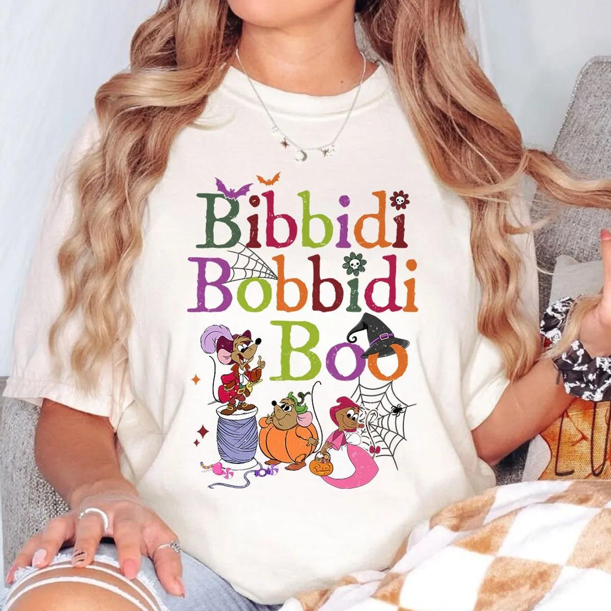 Bibbidi Bobbidi Boo Vintage Retro Halloween Shirt 1