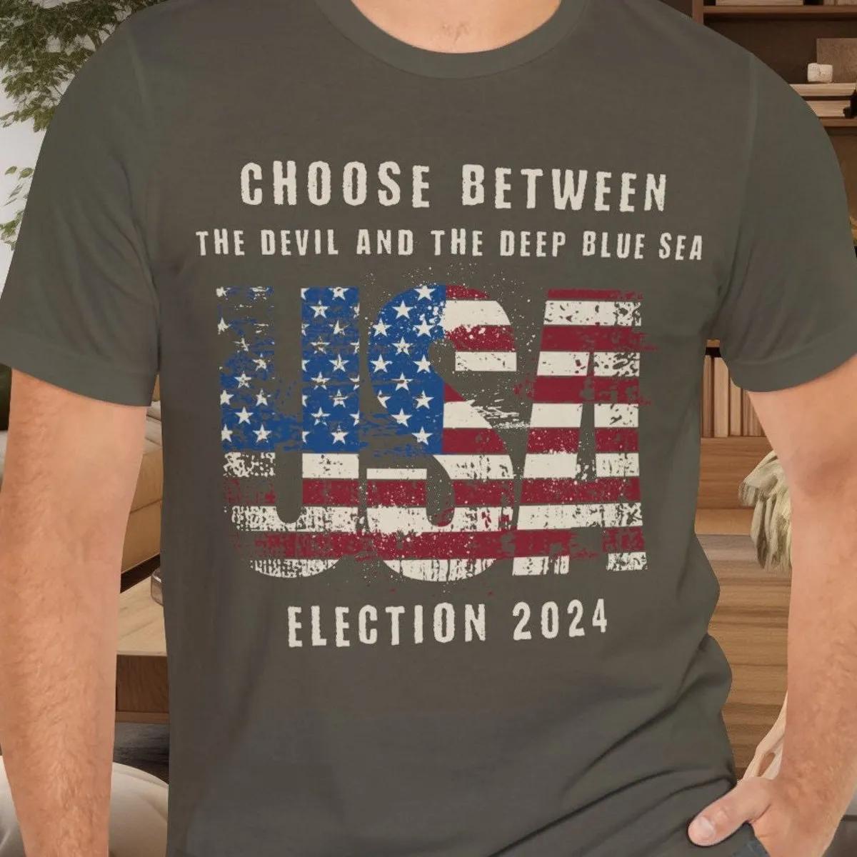 Biden and Trump Shirt Devil and the Deep Blue Sea 2 1