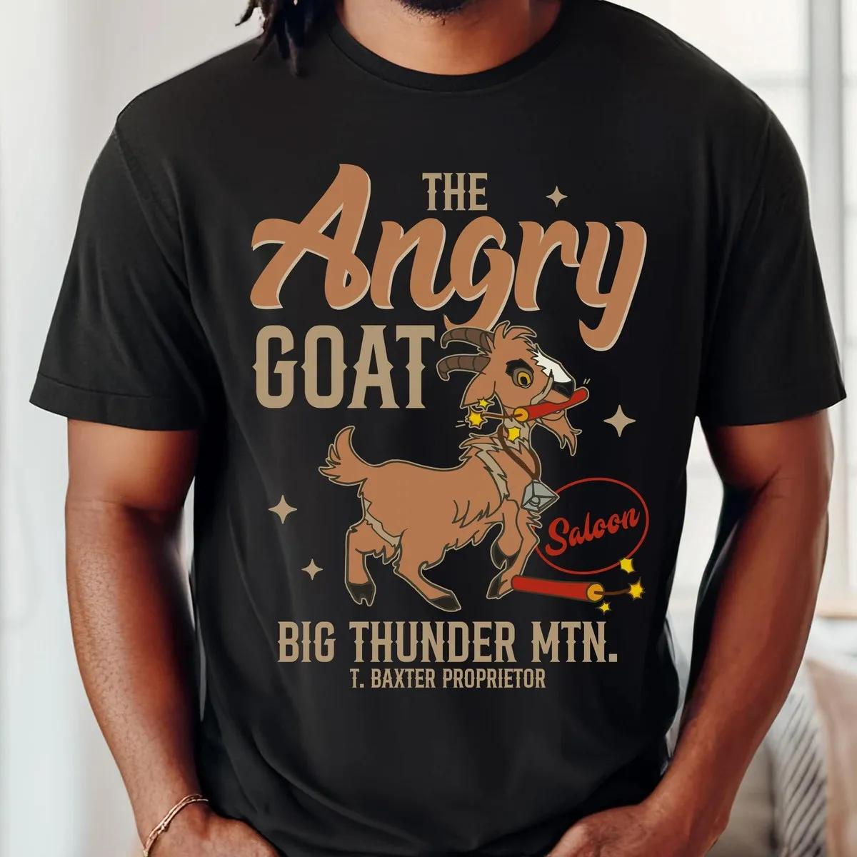 Big Thunder Mountain Railroad The Angry Goat Saloon Shirt 1