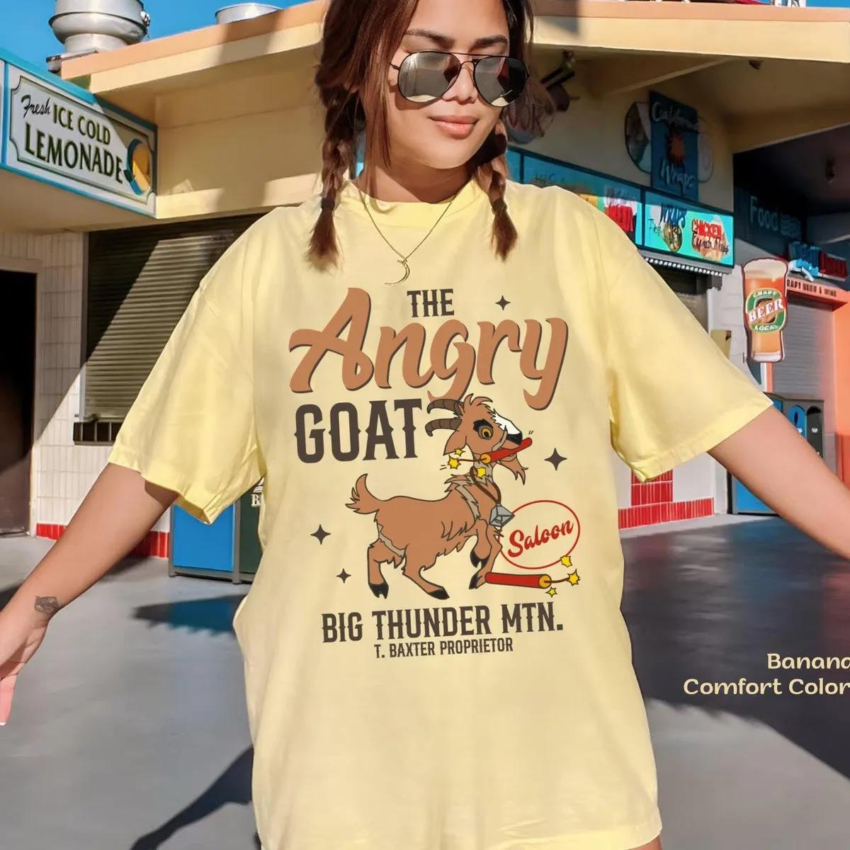 Big Thunder Mountain Railroad The Angry Goat Saloon Shirt 3