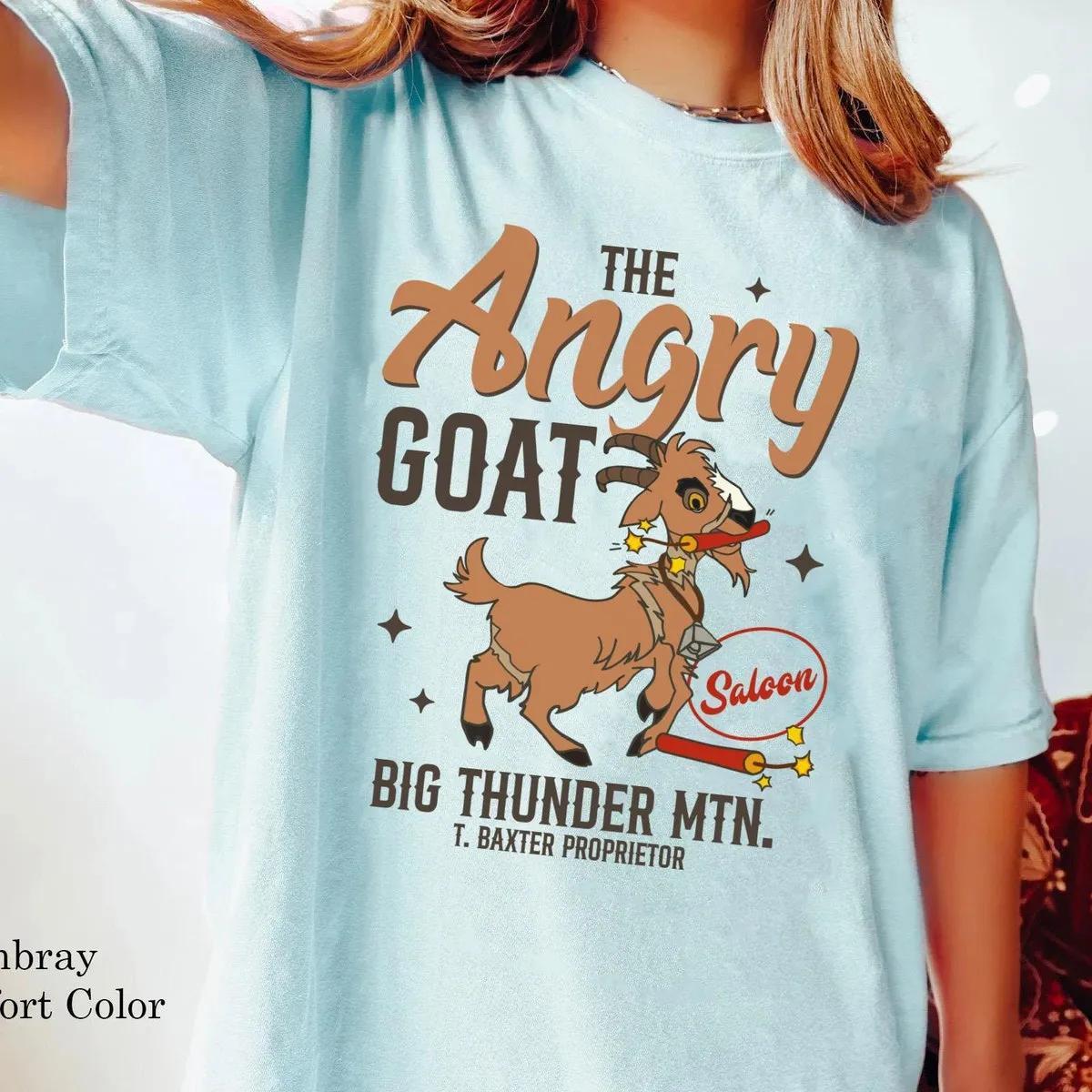 Big Thunder Mountain Railroad The Angry Goat Saloon Shirt 4