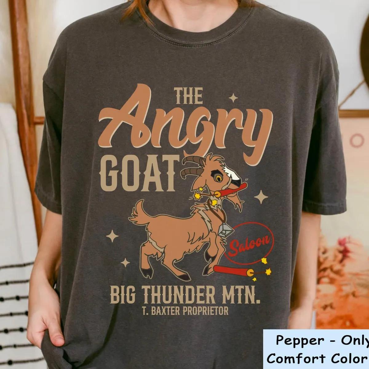 Big Thunder Mountain Railroad The Angry Goat Saloon Shirt 5