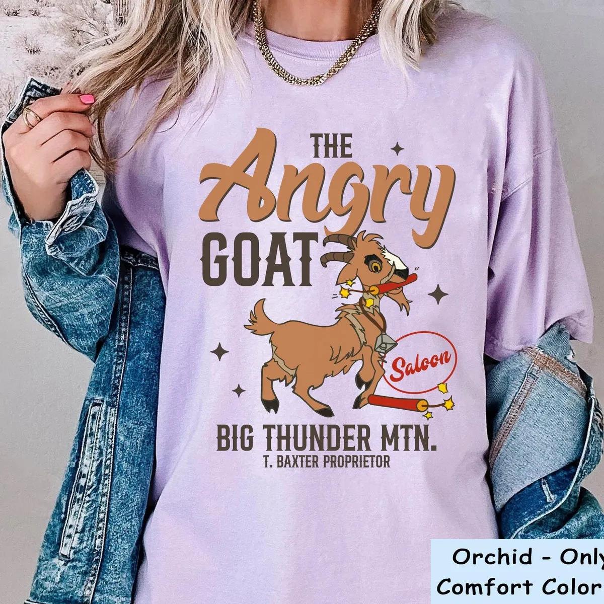 Big Thunder Mountain Railroad The Angry Goat Saloon Shirt 6