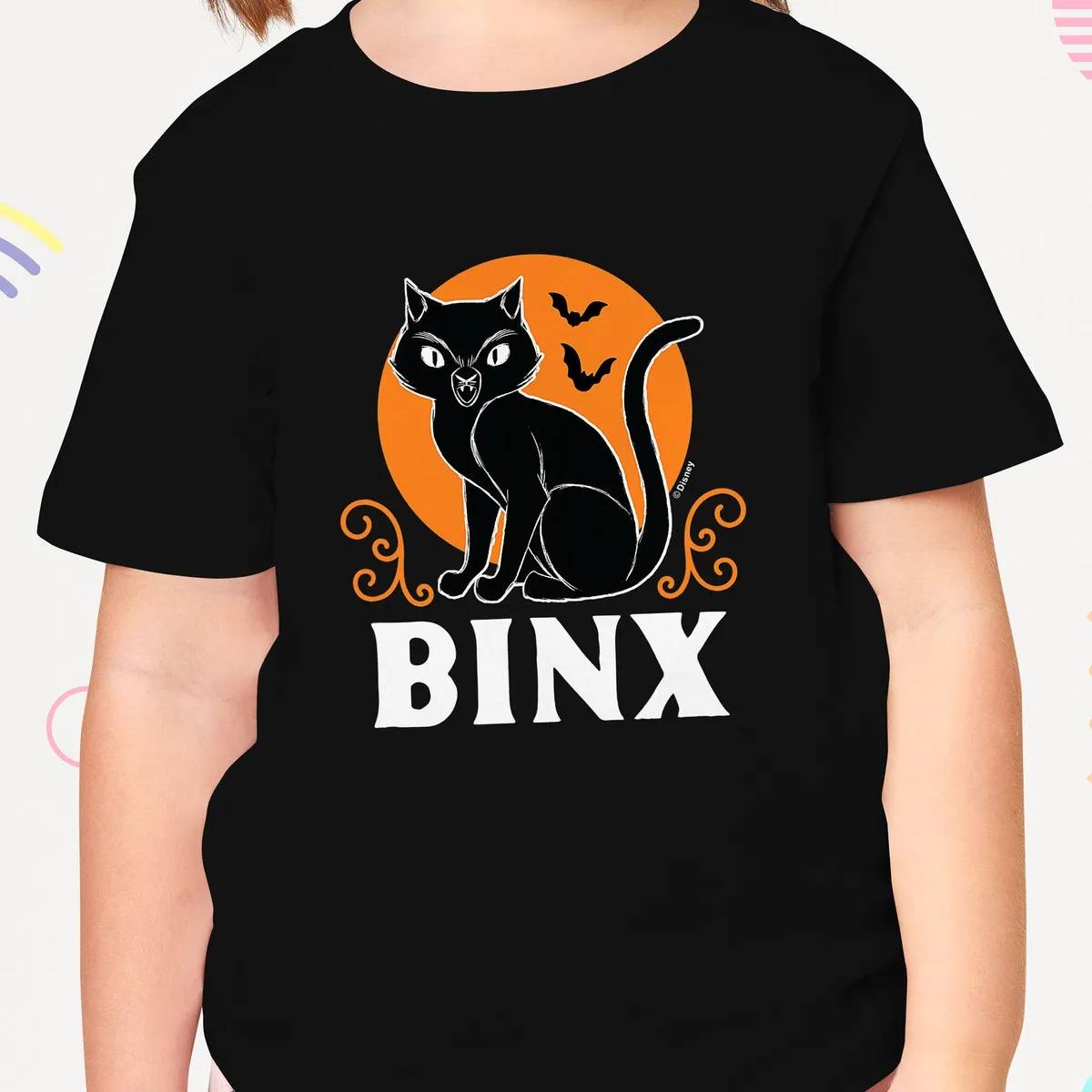 Binx Hocus Pocus Black Cat Sanderson Sisters Halloween Shirt 4 1