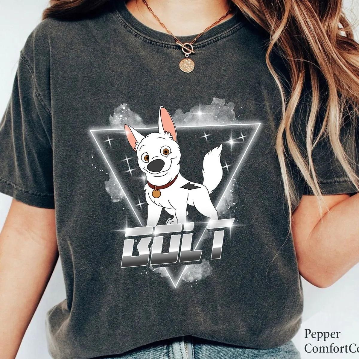 Bolt 90s Retro Disney Dogs Shirt 2