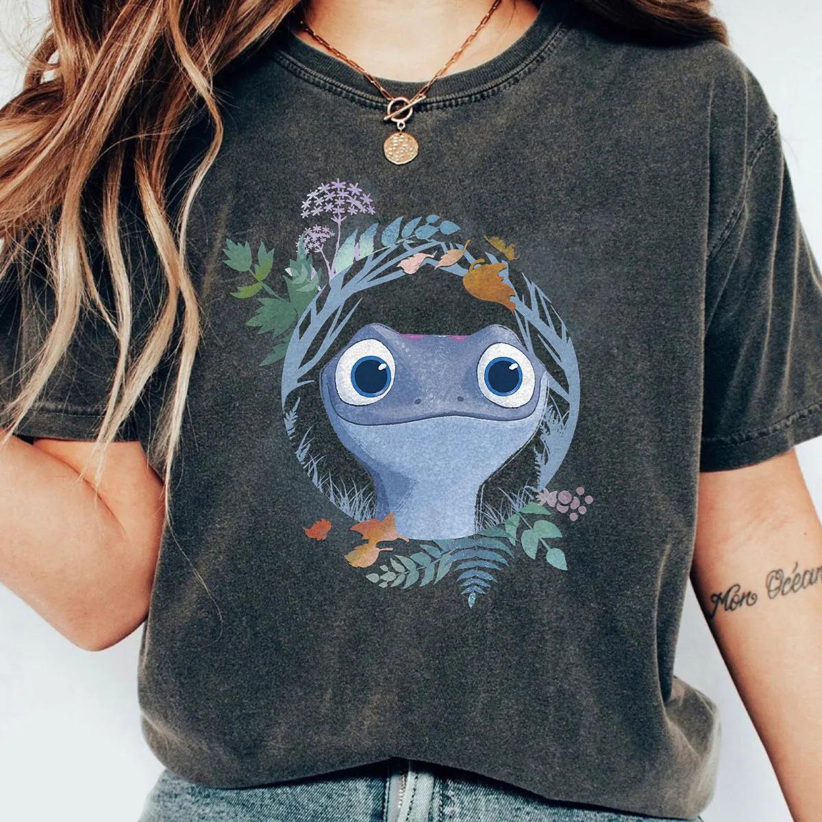 Bruni The Salamander Watercolor Portrait Disney Shirt 2 1