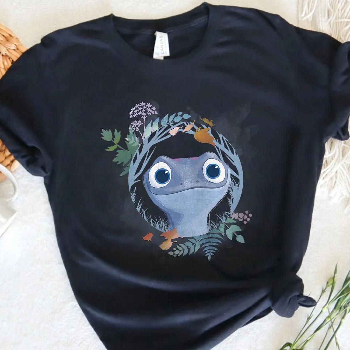 Bruni The Salamander Watercolor Portrait Disney Shirt 5 1