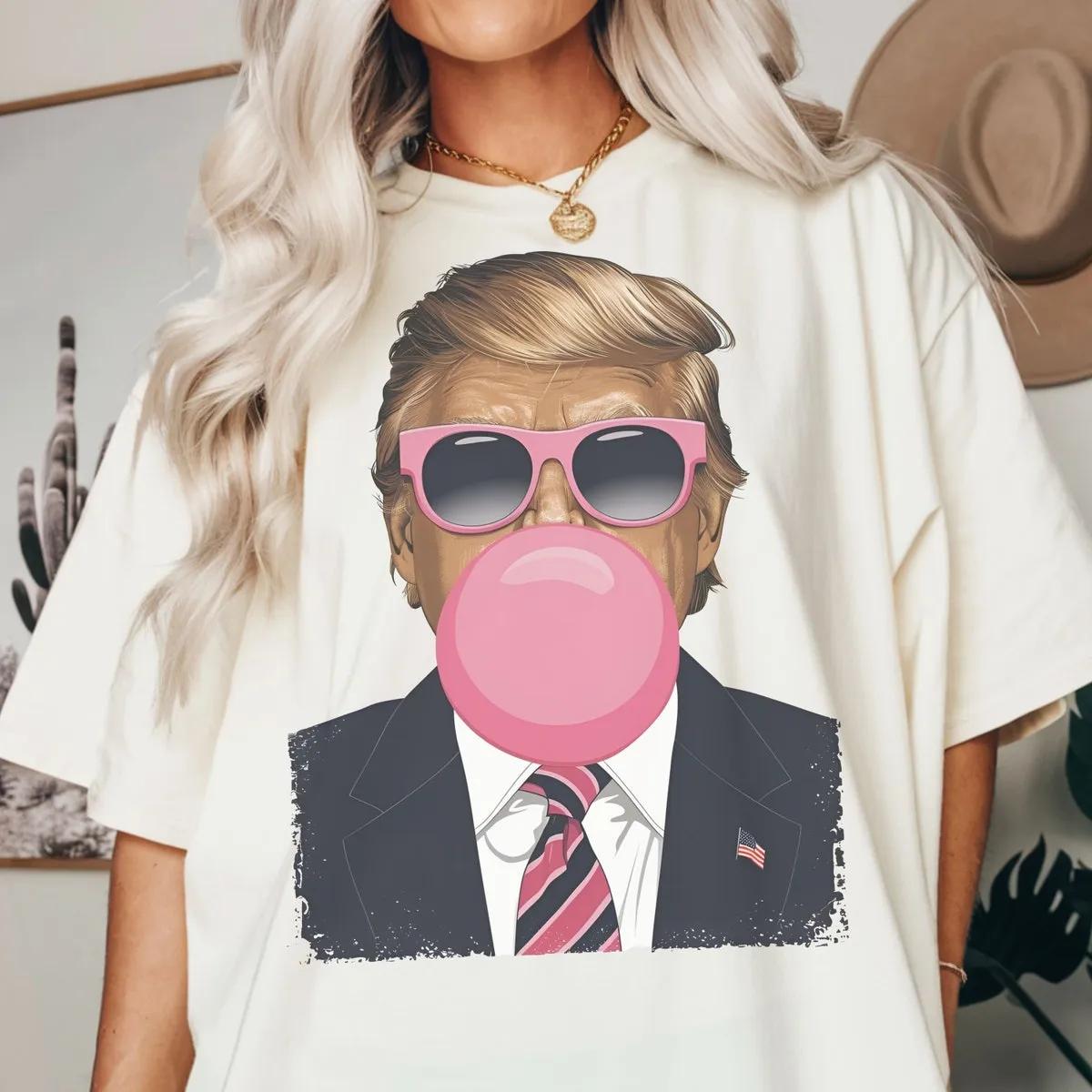 Bubble Gum Tump Shirt Vote Trump Tee 1 1