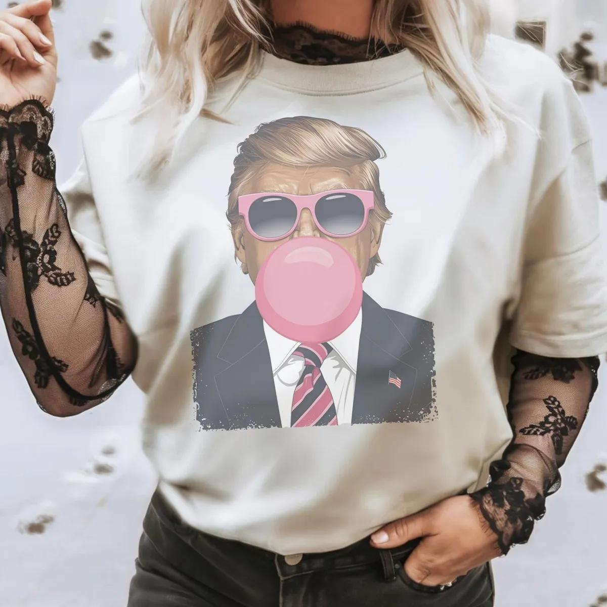 Bubble Gum Tump Shirt Vote Trump Tee 2 1