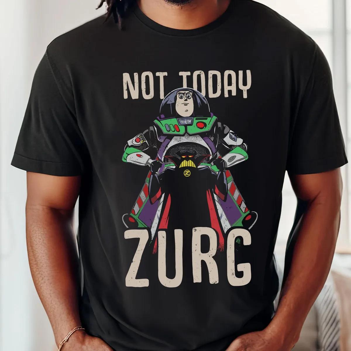 Buzz Lightyear And Zurg Not Today Shirt 1