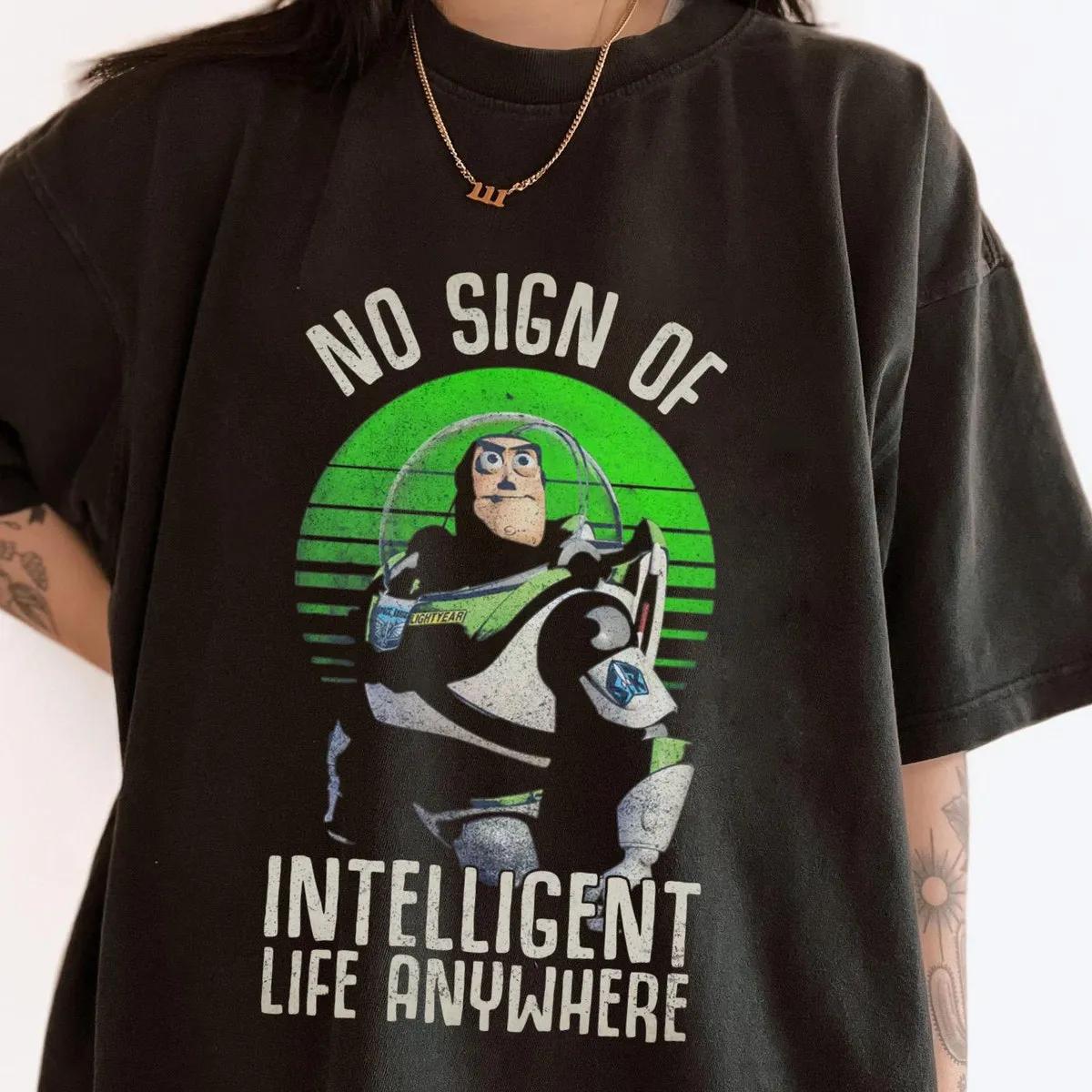 Buzz Lightyear No Intelligent Life Toy Story Shirt 2