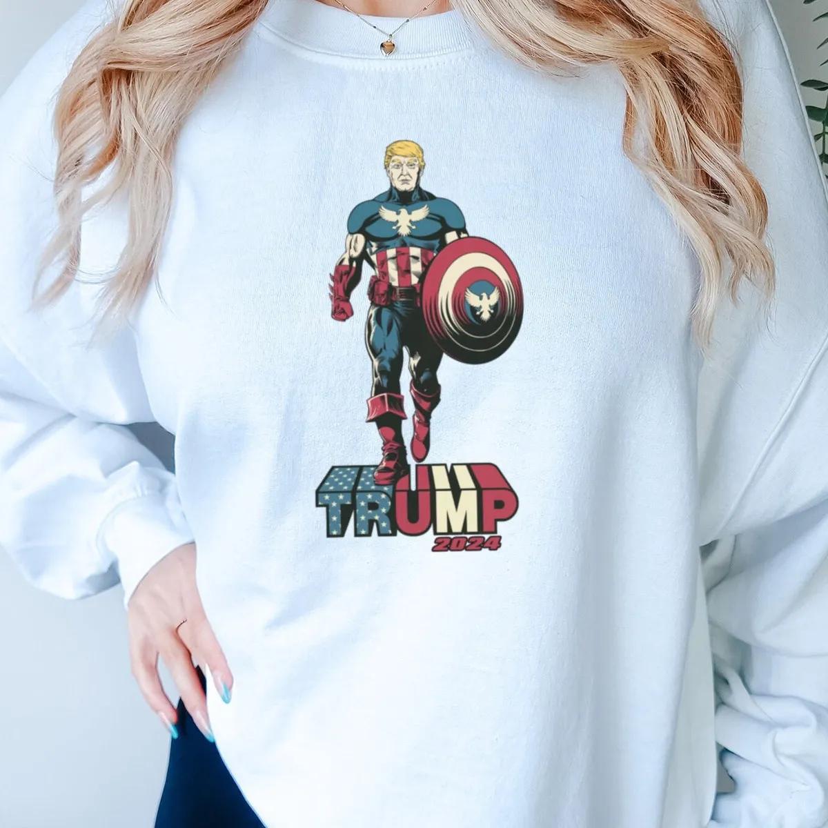 Captain Trump 2024 Election Shirt 4 1