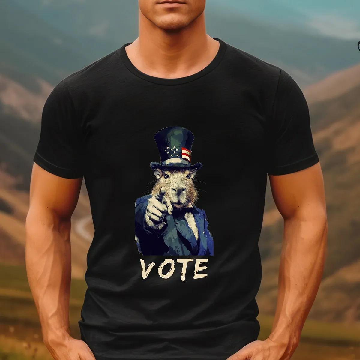 Capybara Meme Shirt 2024 Political Tee 1 1