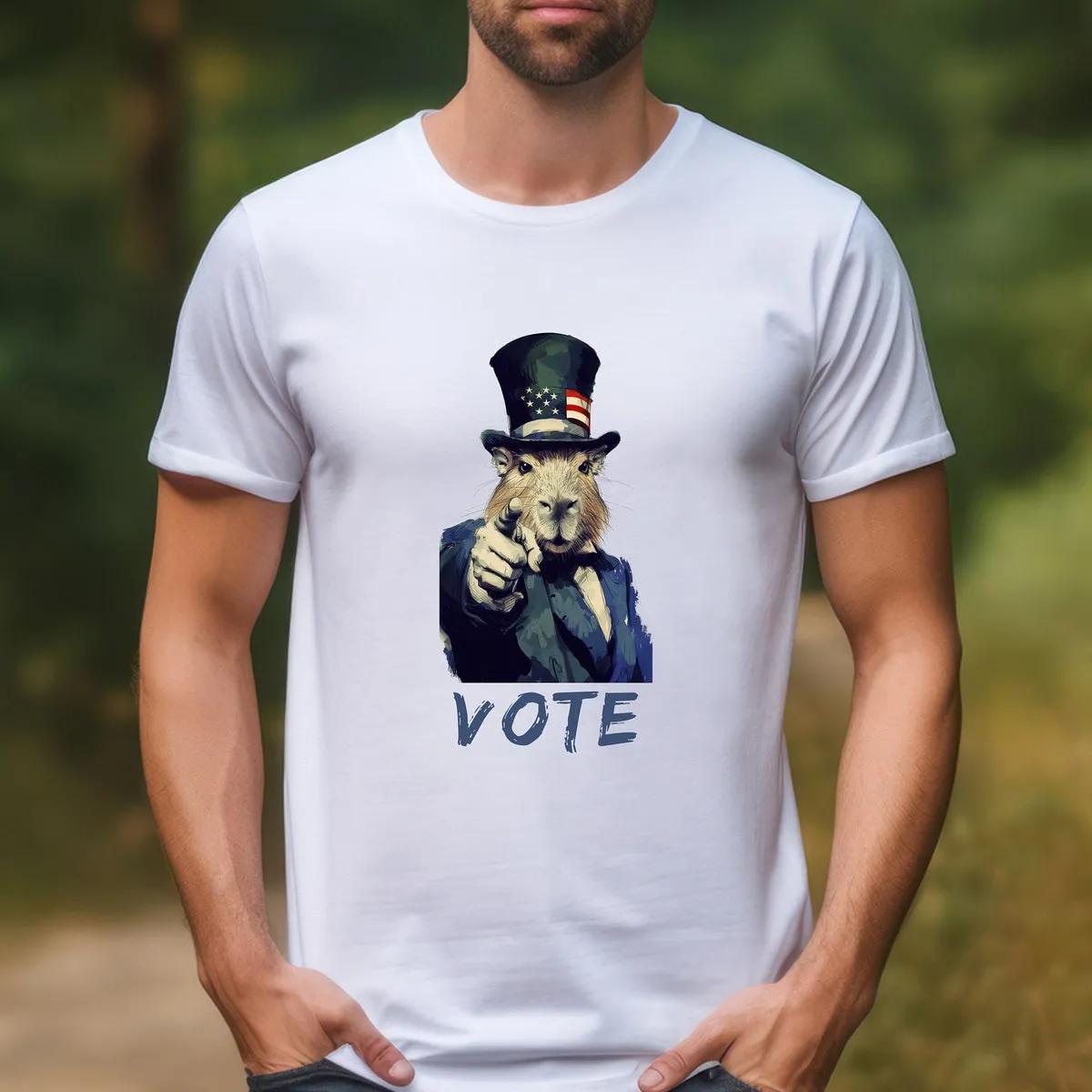 Capybara Meme Shirt 2024 Political Tee 2 1