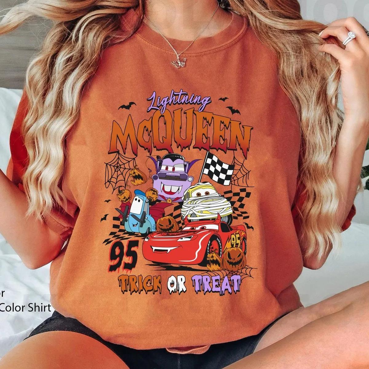 Cars Halloween Trick Or Treat Halloween Shirt 4