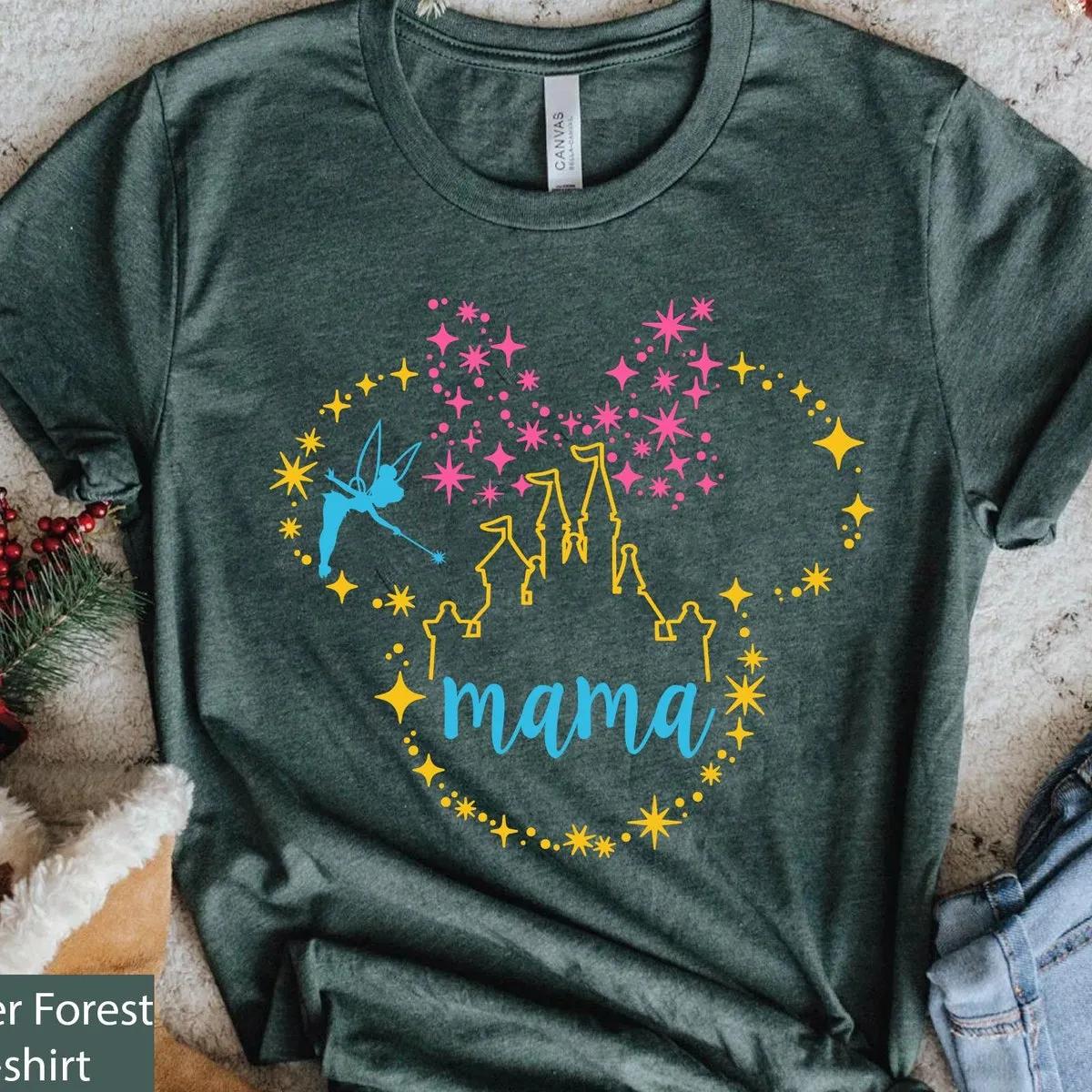 Castle Mama Minnie Mouse Head Shirt 5