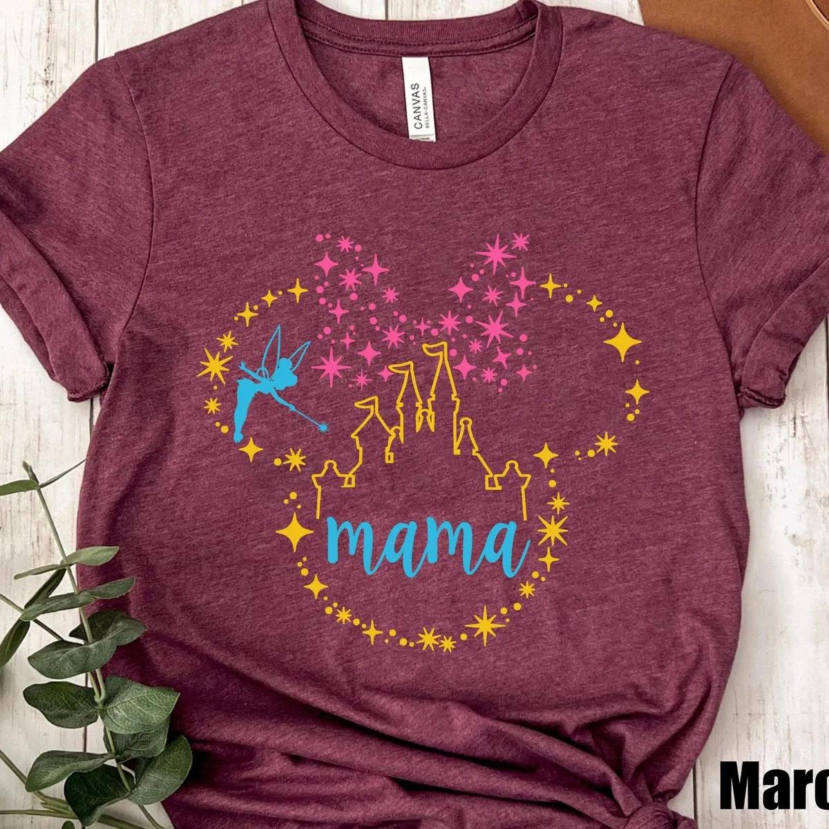 Castle Mama Minnie Mouse Head Shirt 6