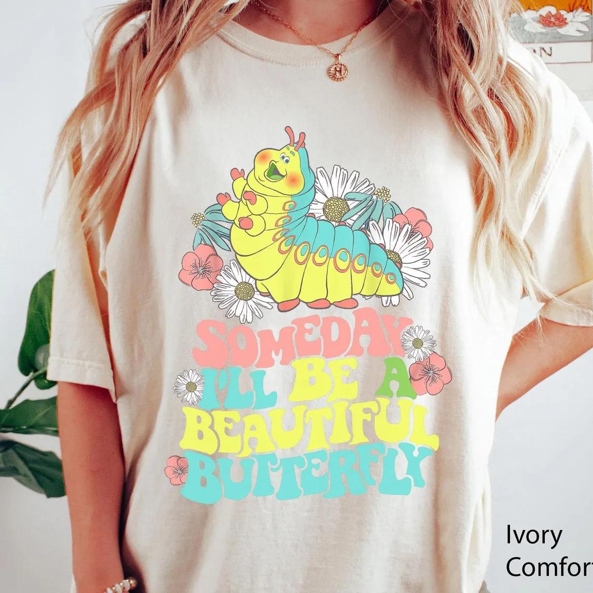 Caterpillar Heimlich Someday Ill Be A Beautiful Butterfly Shirt 2