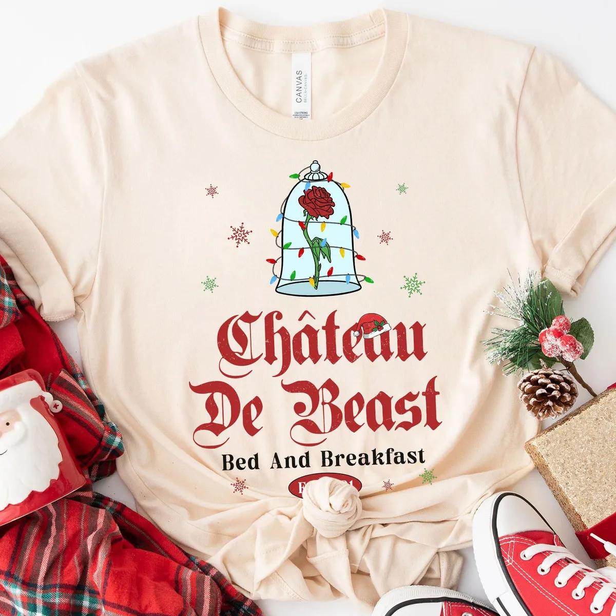 Chateau De Beast Bed And Breakfast Est 1991 Beauty And The Beast Shirt 4