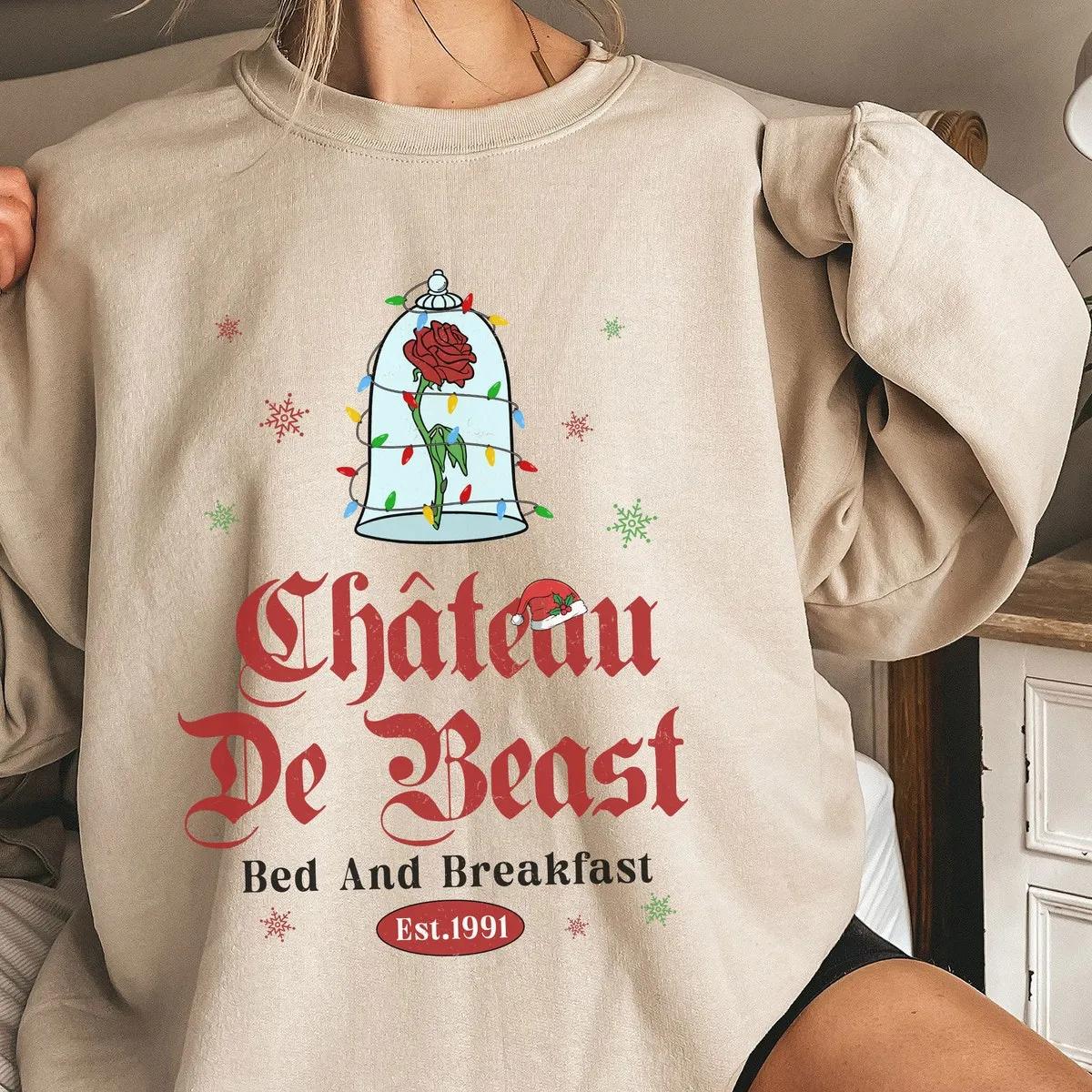 Chateau De Beast Bed And Breakfast Est 1991 Beauty And The Beast Shirt 5