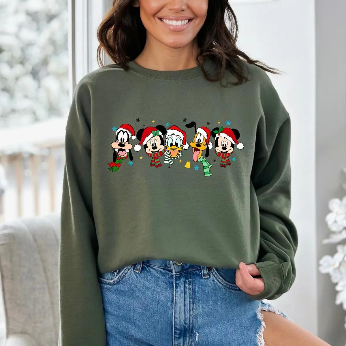 Christmas Disney Shirt Mickey and Friends Tee 3 1